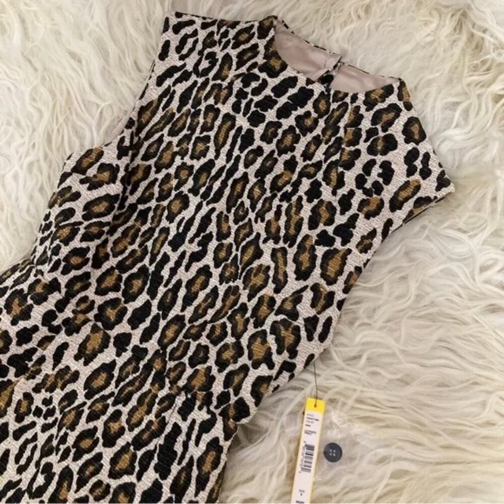 ALICE + OLIVIA Animal Print Mini Dress - Picture 14 of 16